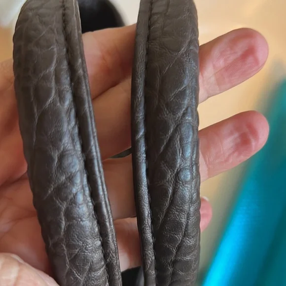 BRACIANO Shoulder Bag Handbag Brown REALLY NICE 15 w x12 h x 3” - Picture 6 of 13